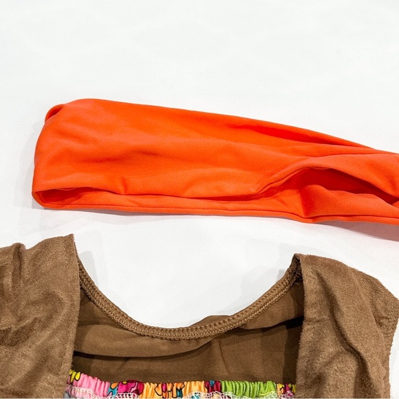 Leg Avenue Love Child (Hippie) 5pc Women's Halloween Cosplay Costume - Picture 9 of 12